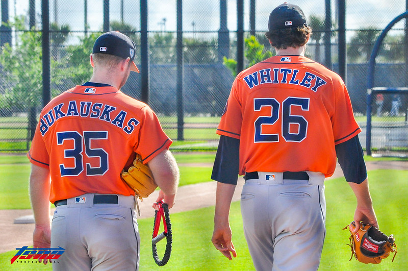 太空人的投手明日之星：Whitley、Bukauskas