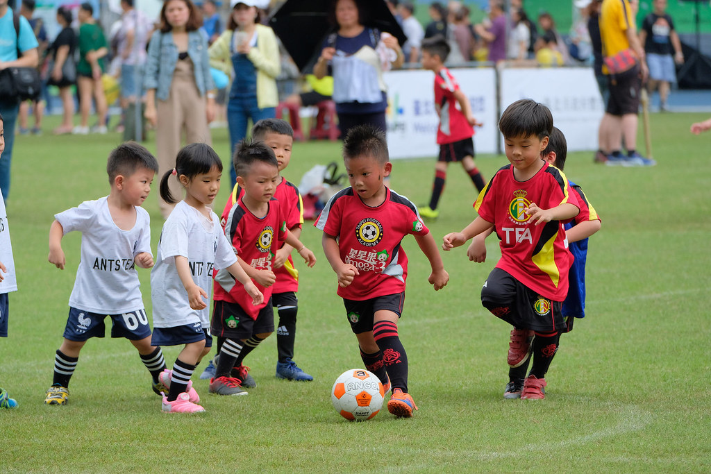 臺北市幼兒足球賽　雨後熱情登場