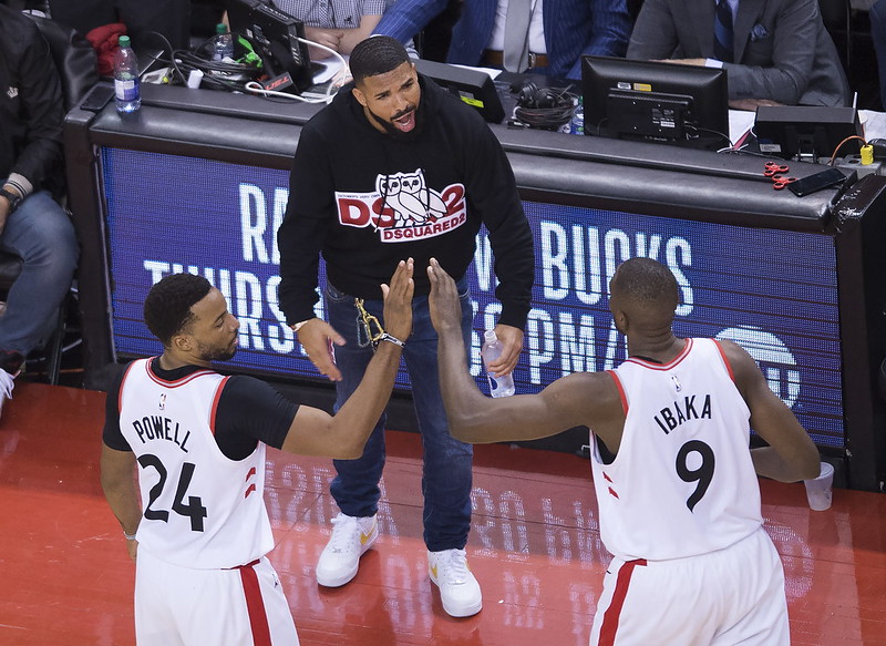 Drake（上）。（達志影像資料照）