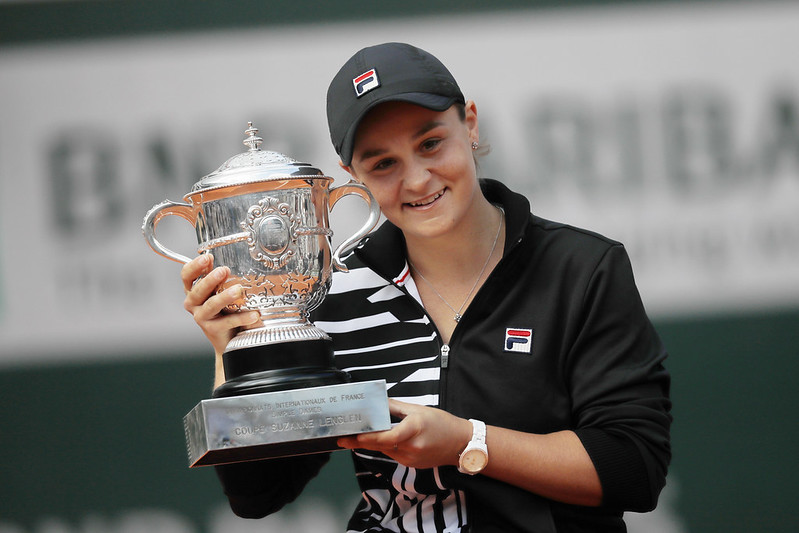 奪首場大滿貫　Barty：作夢都沒想到