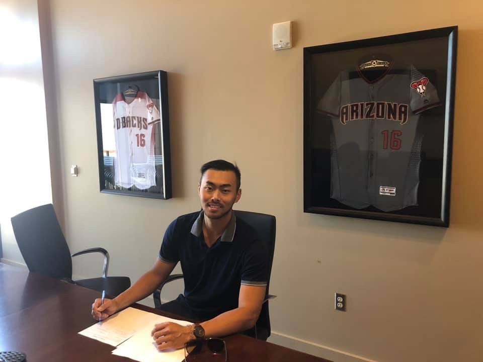 林家正簽約響尾蛇　台灣第1人經選秀加盟