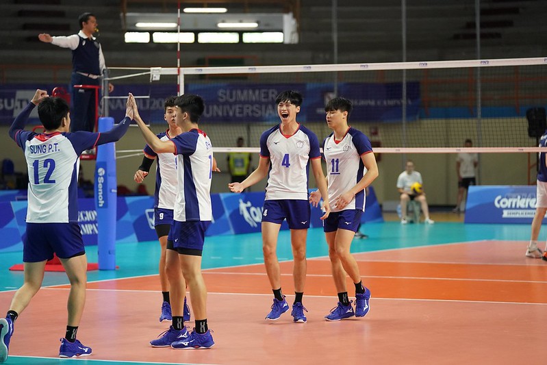 楊隆翔、余晨逸闖準決賽　中華男排進8強