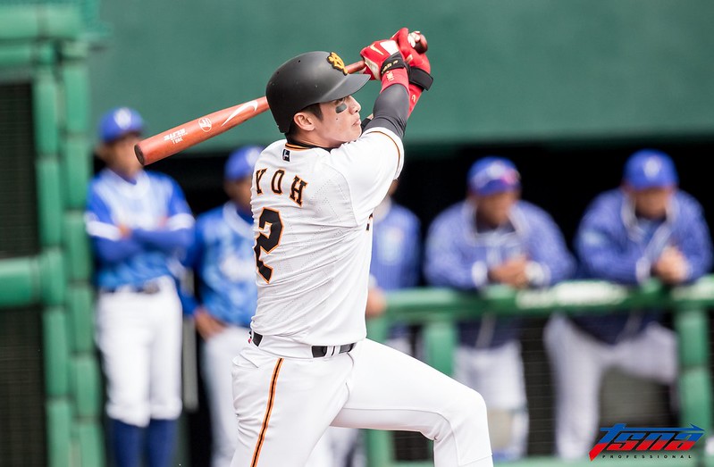 王柏融重回先發5支0　陽岱鋼代打敲二壘安