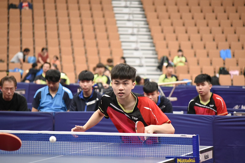 桃園全運桌球首戰　林昀儒領軍奪2勝