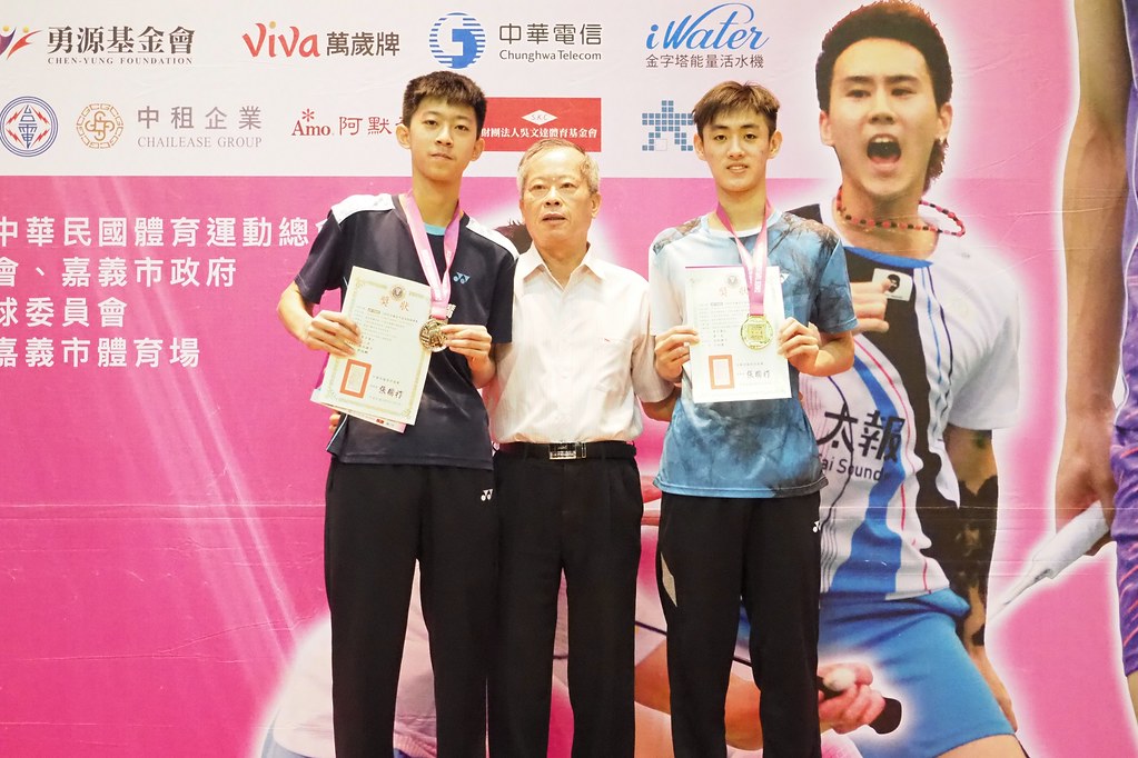 高中盃羽球賽　亞柏雄中囊括4冠最大贏家