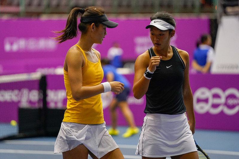 2組女雙台將　同闖海碩盃4強