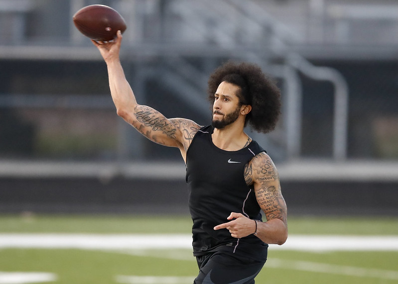 拒絕官辦測試　Kaepernick要聯盟別再逃避