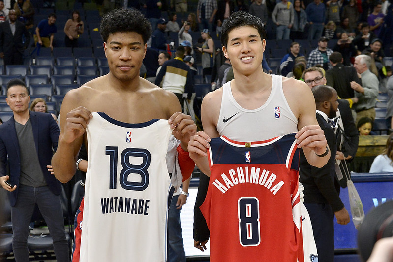 NBA史上首次　日本球員對戰