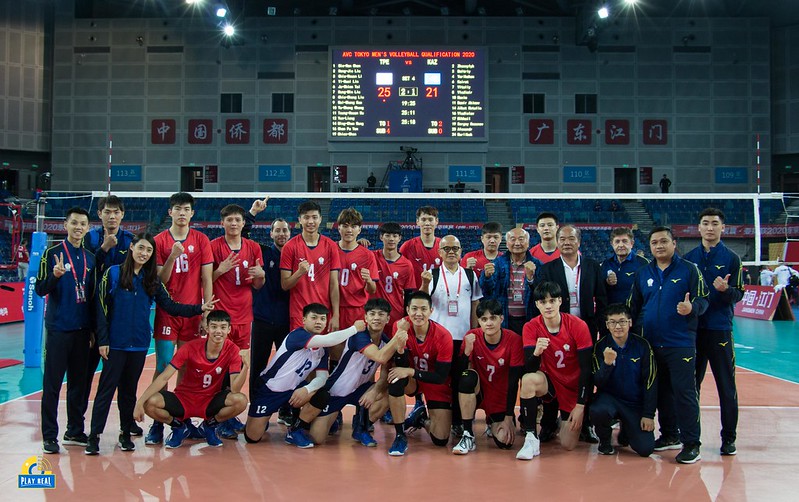 東奧資格賽最終戰　男排搶下首勝