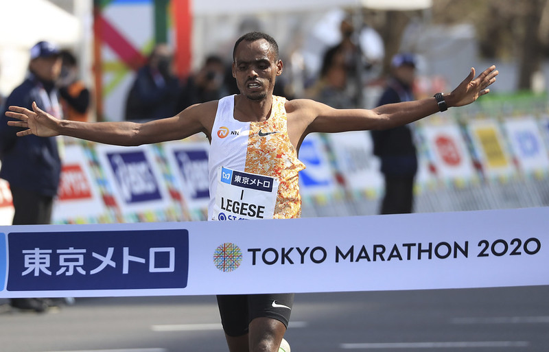 Legese東京馬拉松衛冕　大迫傑破日本紀錄