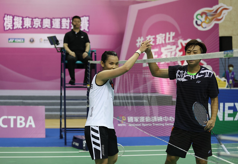 東奧模擬賽連兩日戰男球員　戴資穎直喊累