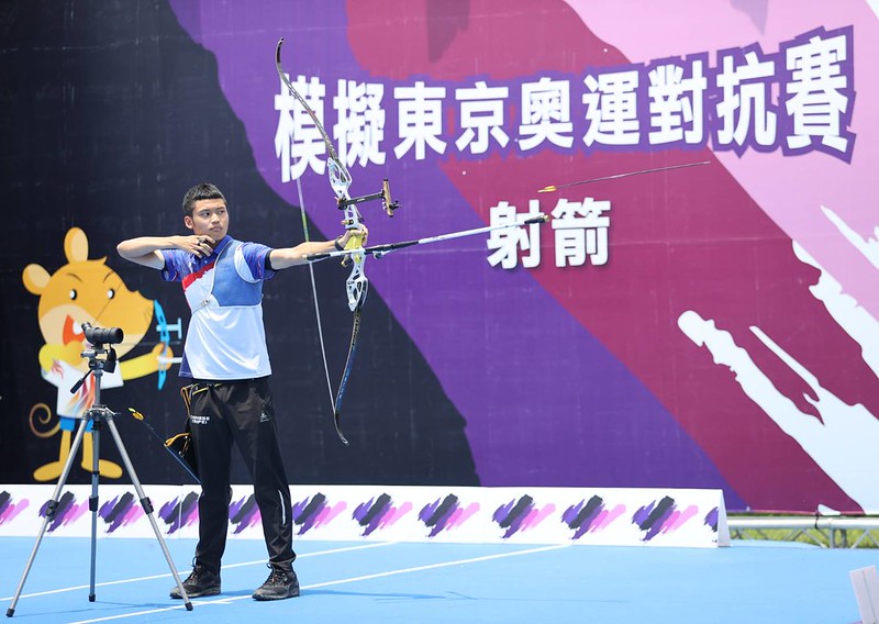 展現神射手本色　湯智鈞連8支10分箭奪金