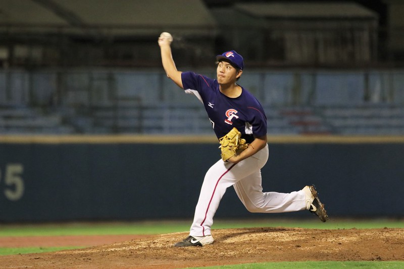 鄭浩均4.2局飆8K　與莊陳仲敖、林凱威封鎖U18