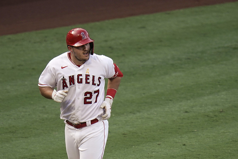 Mike Trout。（達志影像資料照）