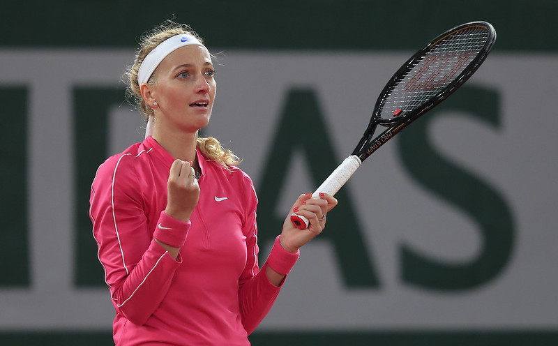 重返法網8強　Kvitova：情緒激動