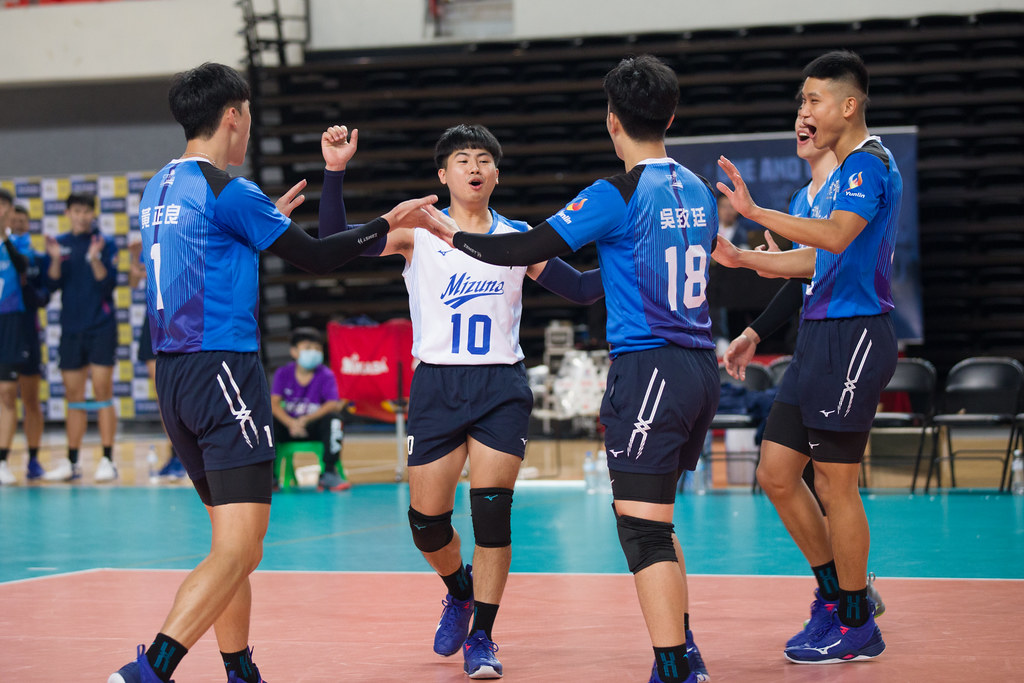 MIZUNO 5局退長力　台電男排6連勝