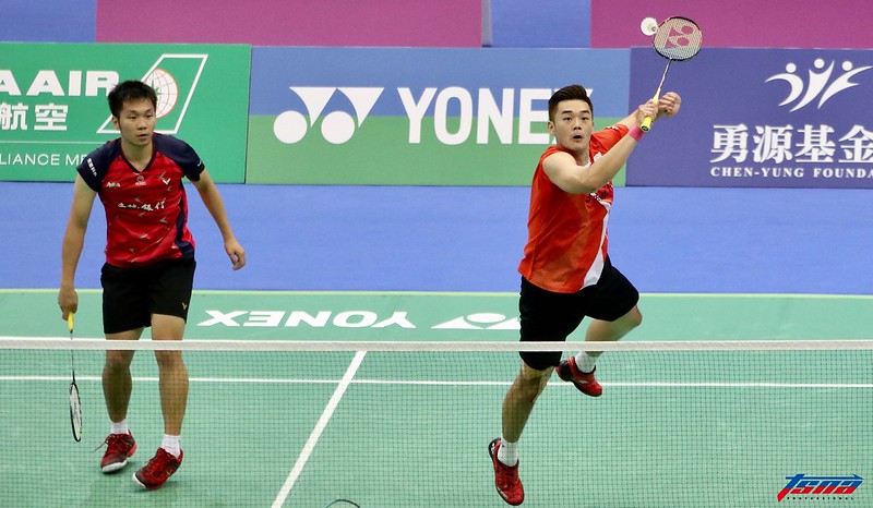 麟洋組合直落2獲勝　提前進年終賽4強