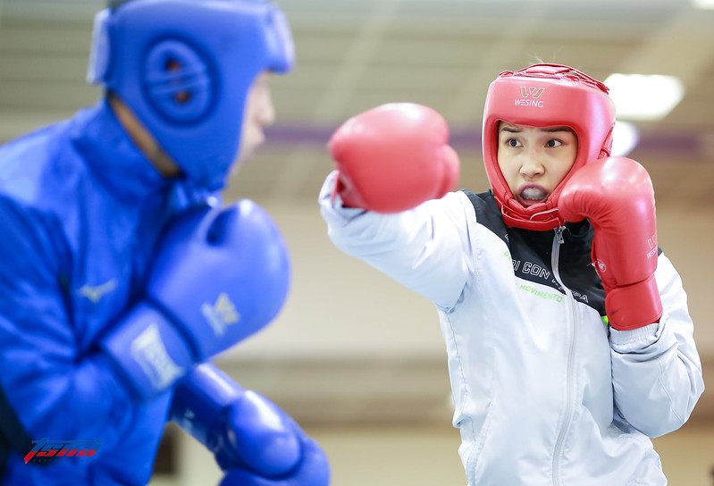 拳擊女將跟男生拚拳　黃筱雯：說好不打臉