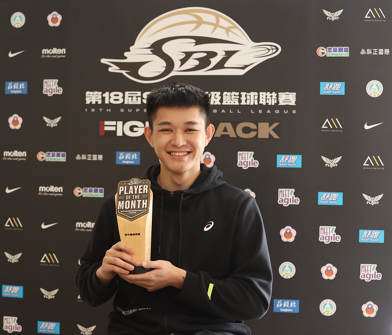 強勢鎖定新人王？　盧峻翔獲選4月最佳球員