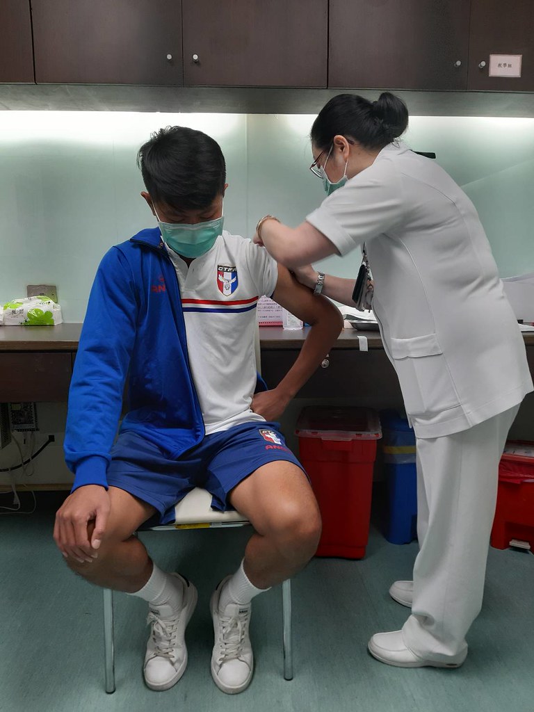 出戰世界盃資格賽　中華男足全隊施打疫苗