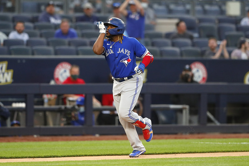 Guerrero Jr.只看7球就敲4安　17轟並列大聯盟最多