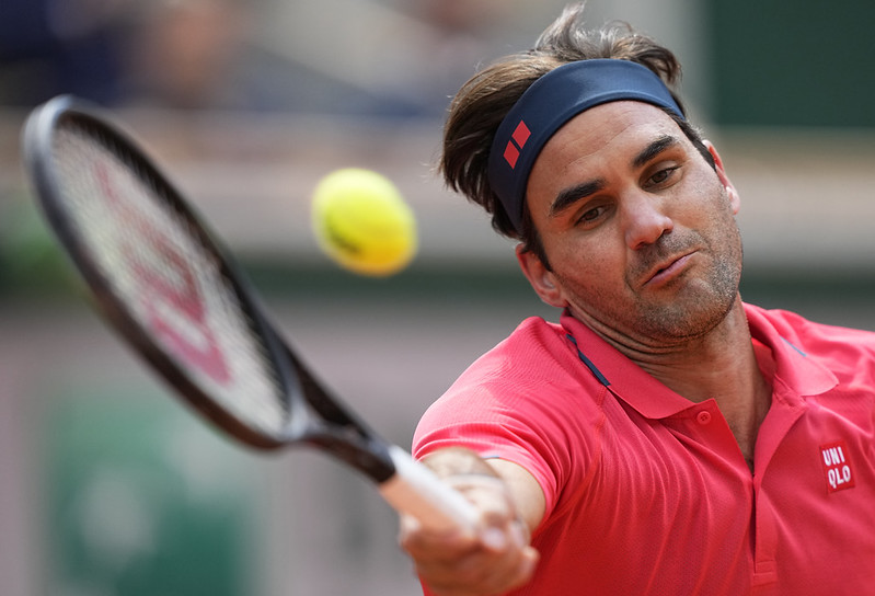 Federer難得動怒仍贏球　8強可望對決球王Djokovic