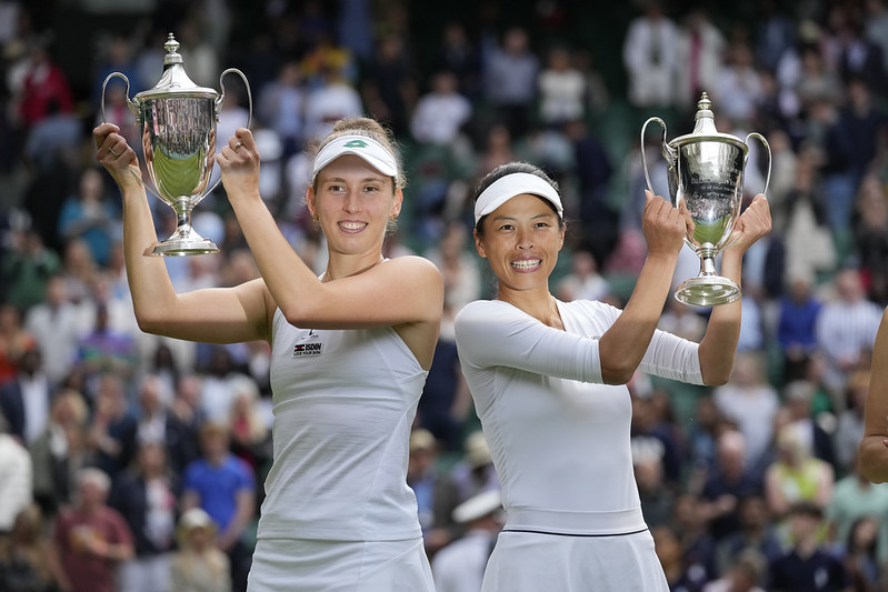 驚險逆轉成功衛冕　謝淑薇感謝溫網球迷支持