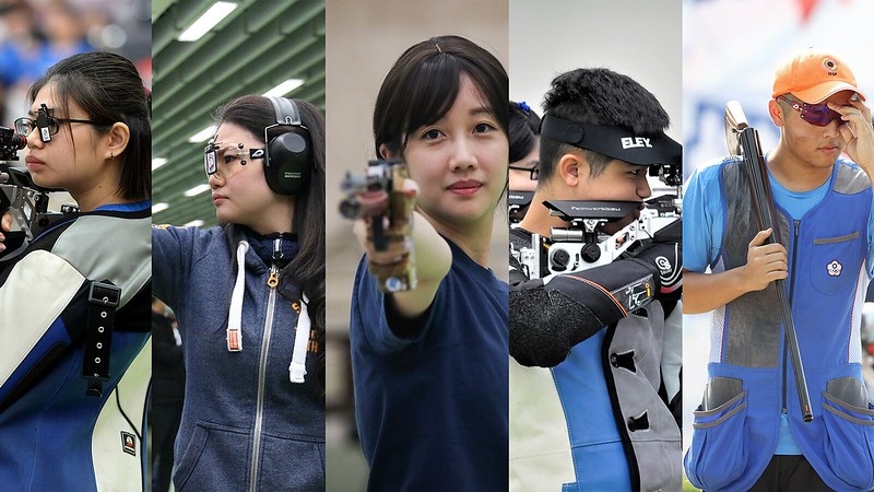 東奧點將／中華射擊隊5人出征　盼奪首面奧會射擊獎牌