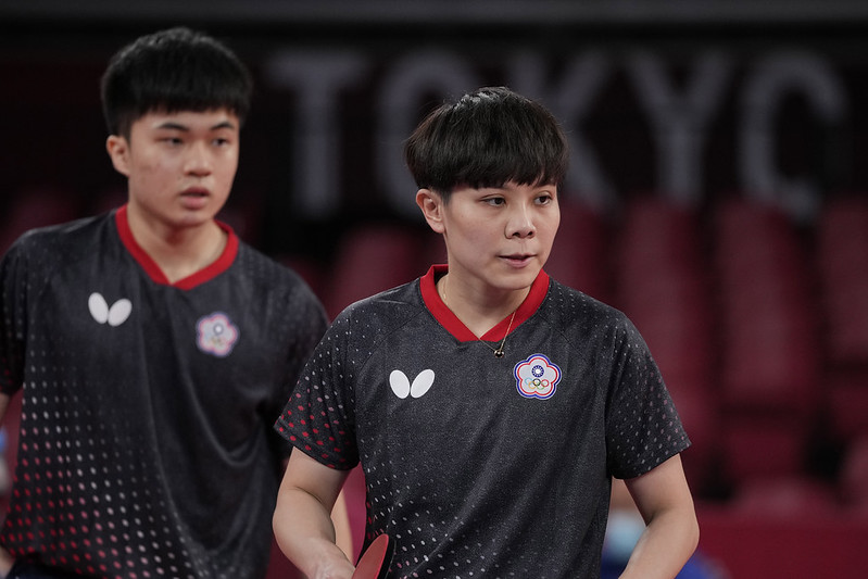 不敵日本組合　林昀儒與鄭怡靜桌球混雙爭銅
