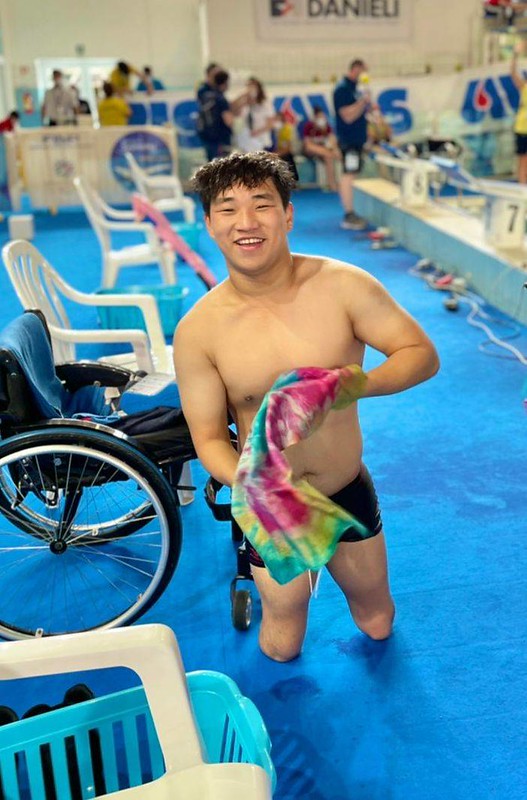 帕運點將／本屆最年輕代表選手　陳亮達A標游進帕運