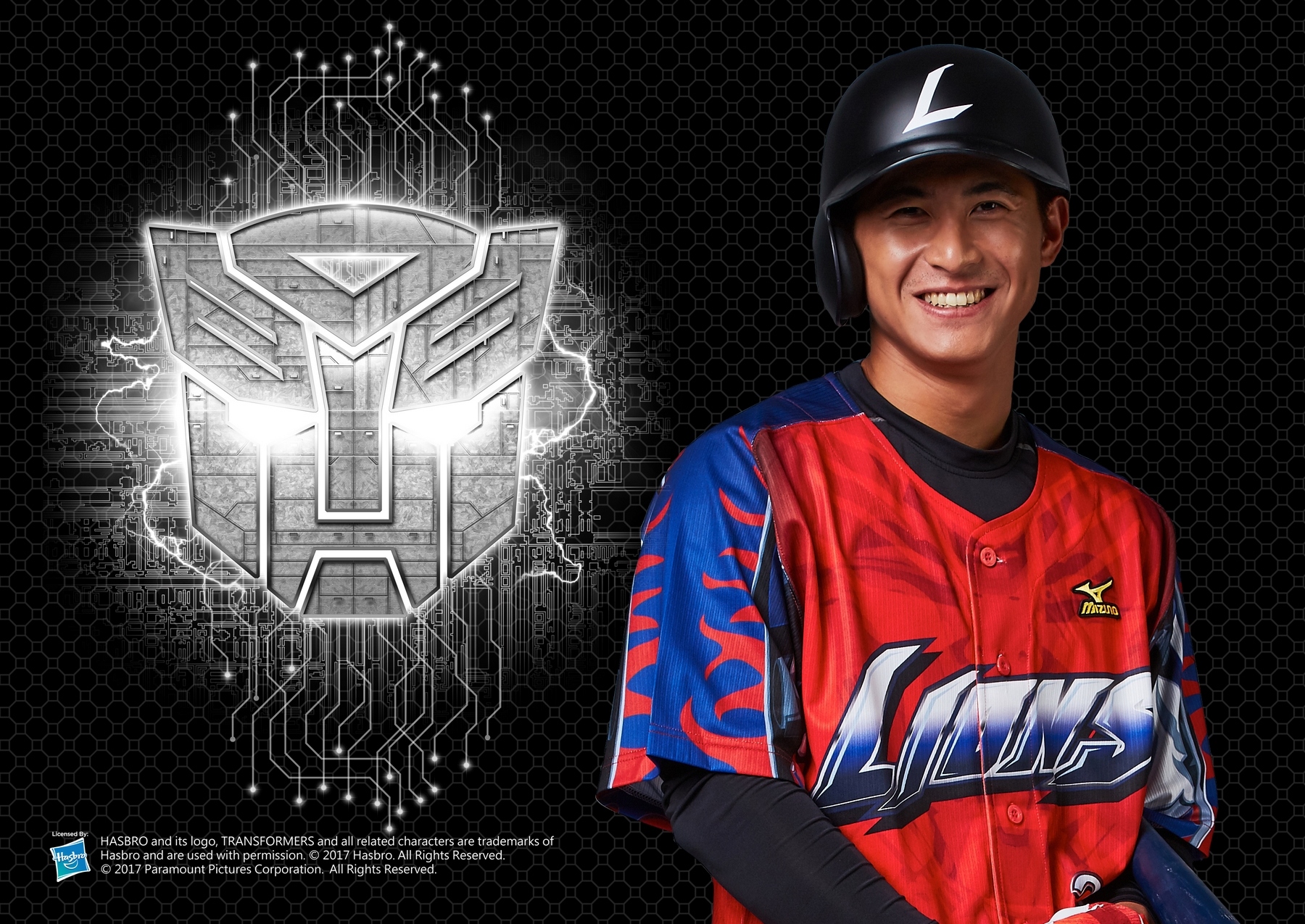 球員化身柯博文　獅主題球衣結合機械結構與盔甲設計