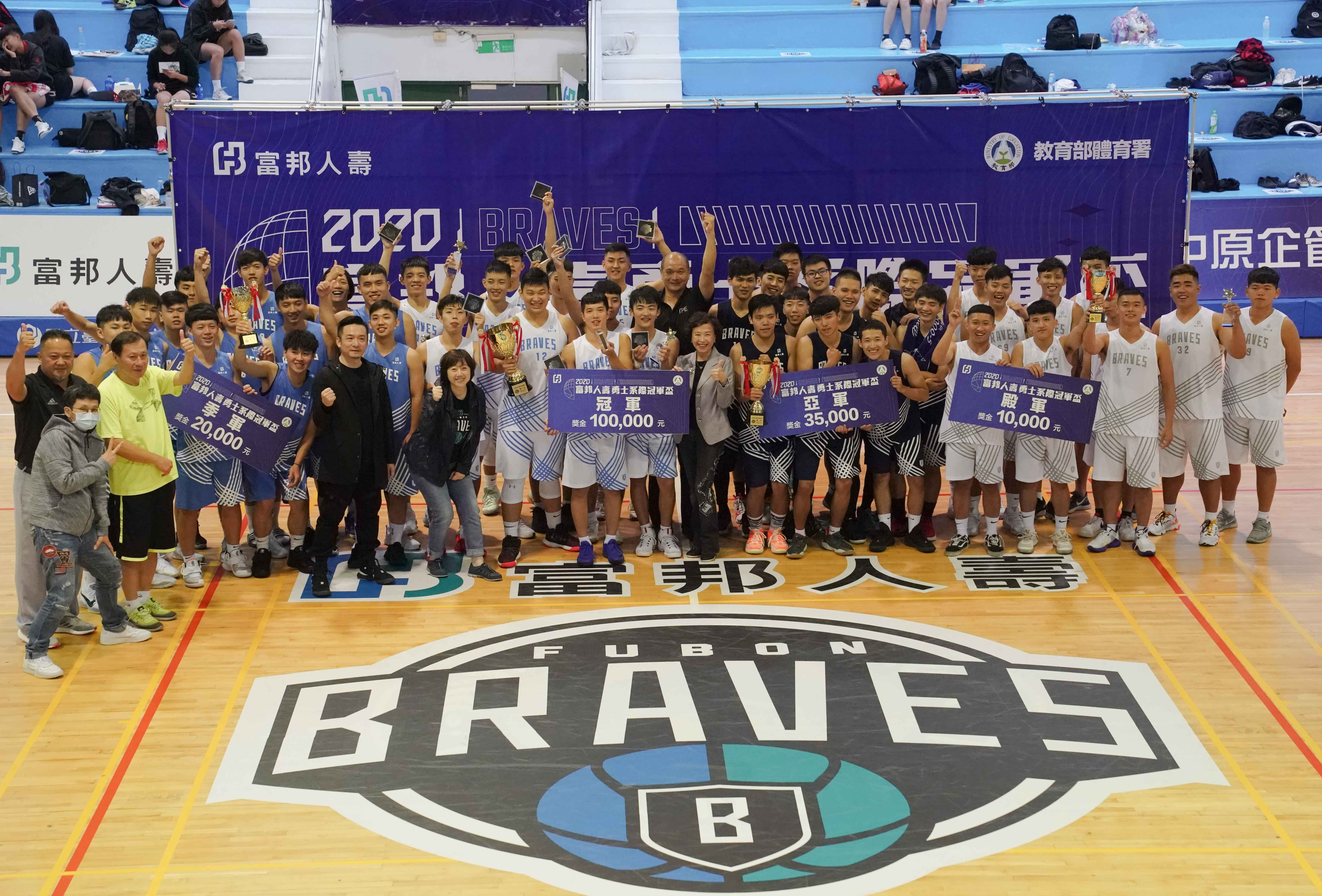 台灣最強系籃！　僑光行銷獲富邦人壽勇士系際冠軍2020富邦人壽勇士系