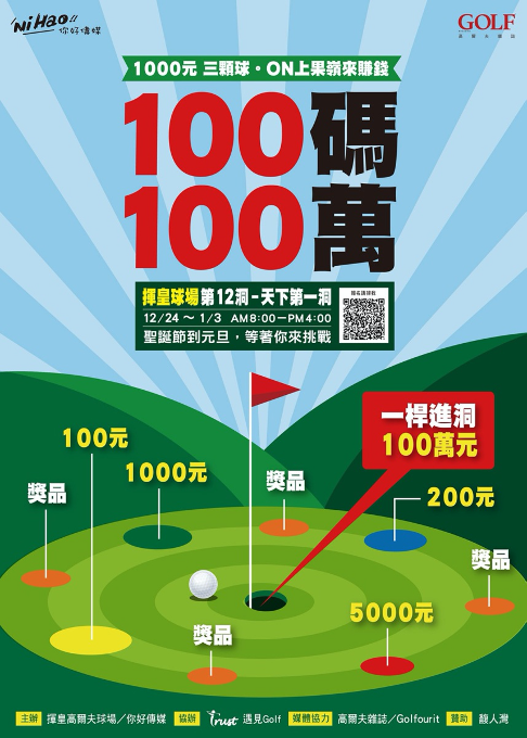 百碼百萬活動　揮皇球場點燃戰火