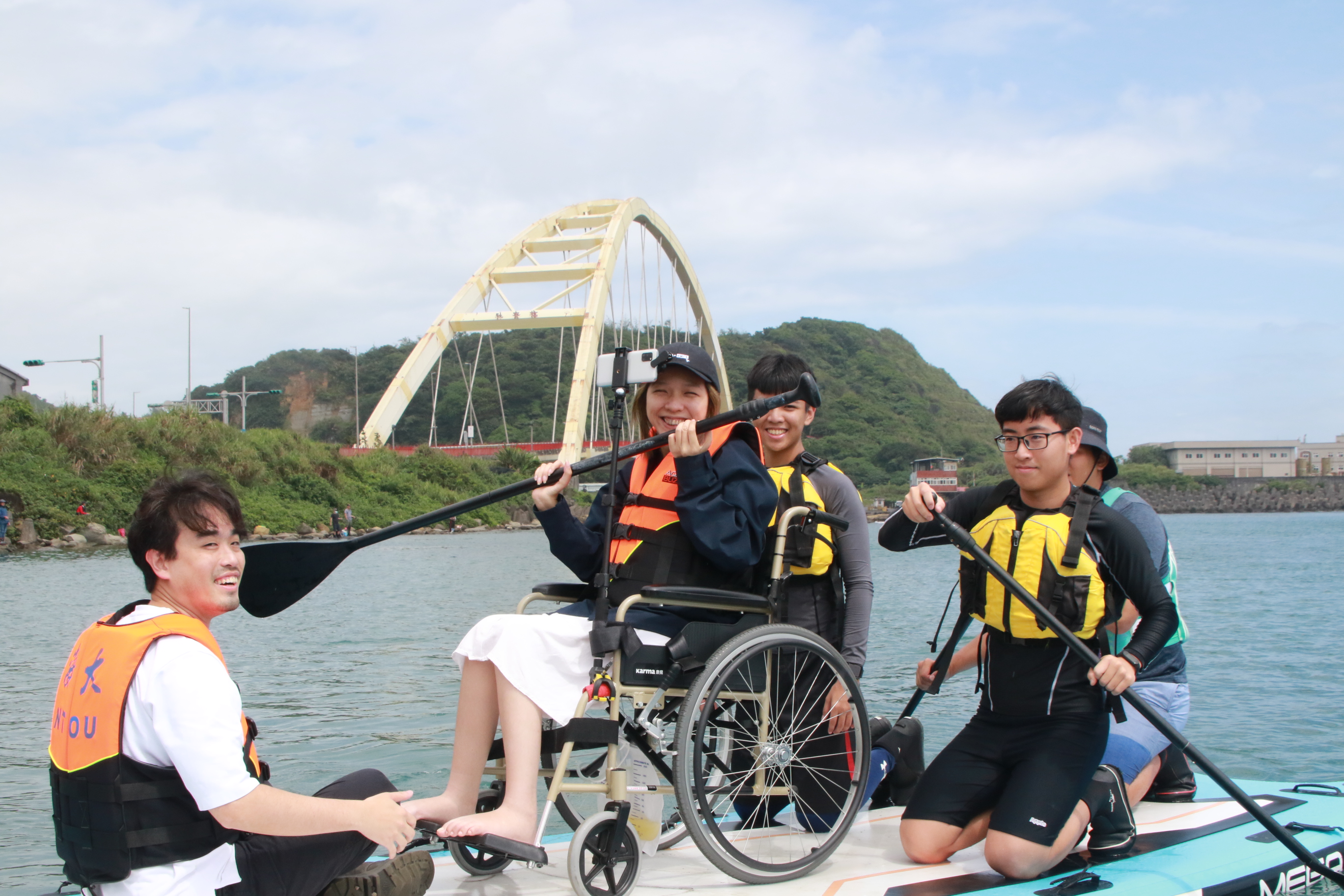 基隆推動無礙計畫　攜手新北市輪椅夢公園