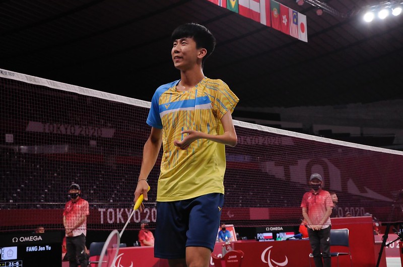 首位台灣帕運羽球選手　方振宇進4強：值得了