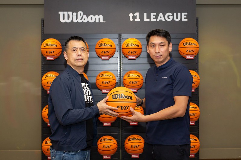 NBA指定用球品牌！　T1強勢攜手結盟Wilson