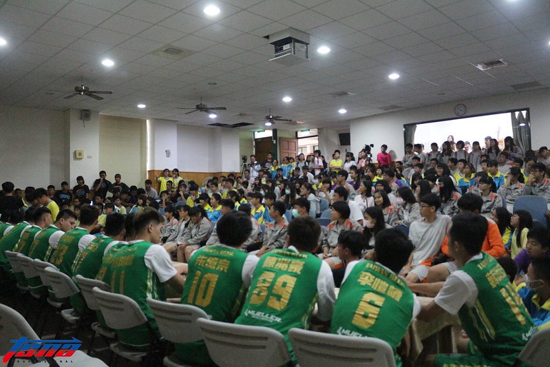 台灣啤酒籃球隊。（行大昀／攝）