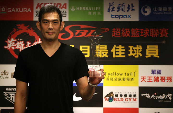 呂政儒獲月MVP 接下來想拚總冠軍