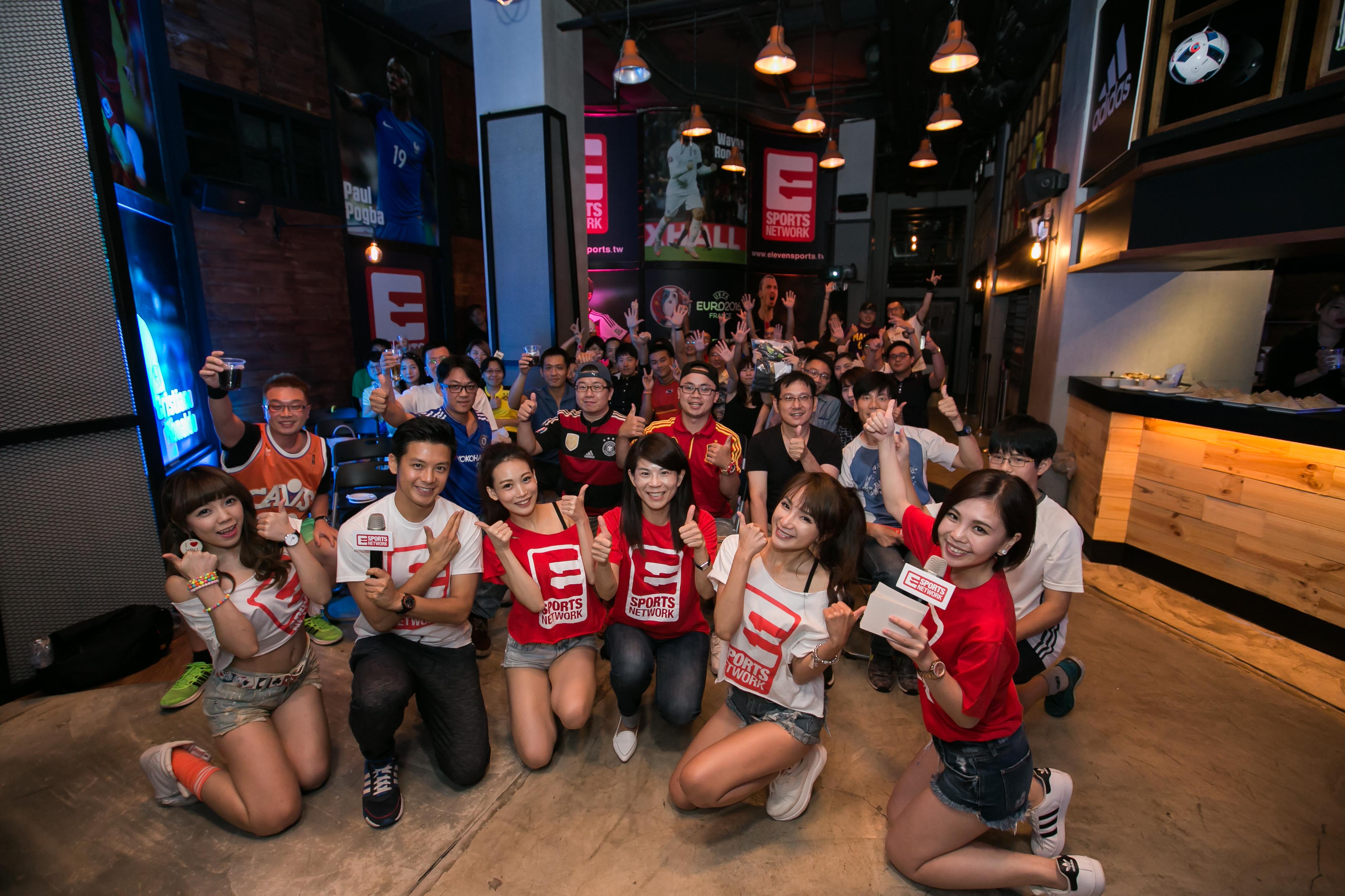 ELEVEN SPORTS 2016歐洲國家盃足球賽直播派對　熱力登場