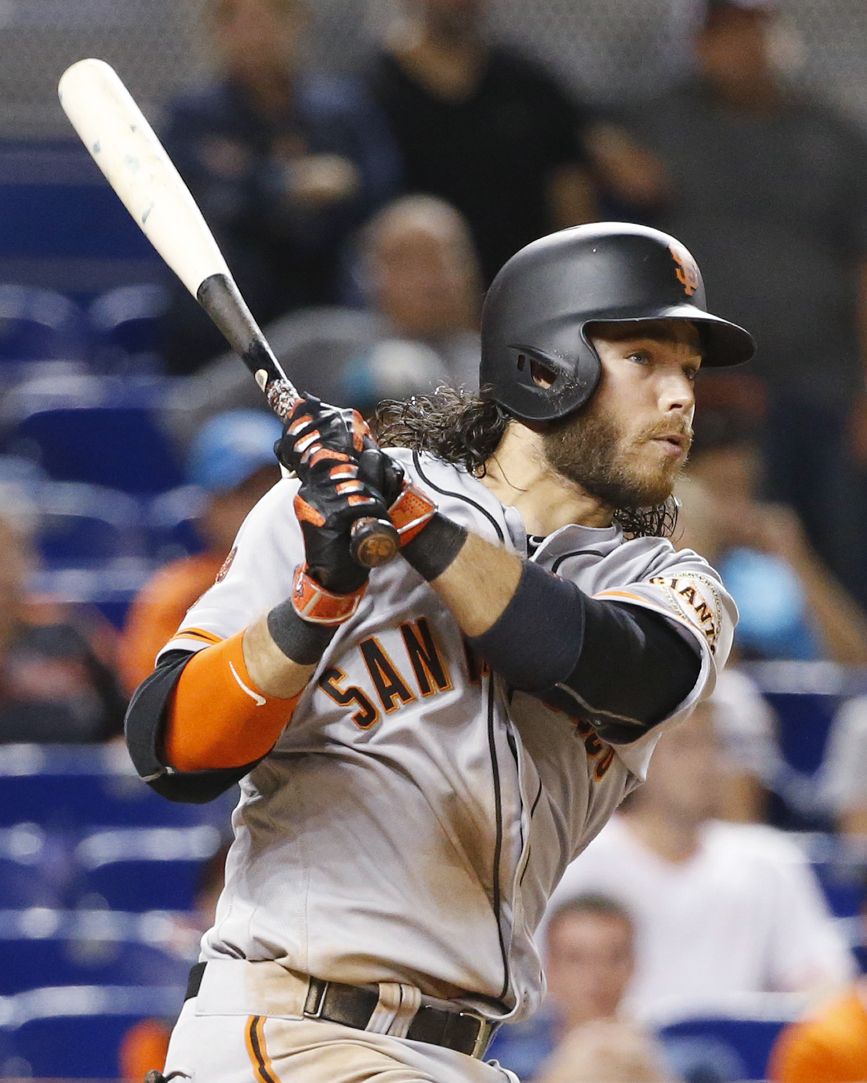 Crawford單場7安平紀錄　巨人14局苦勝馬林魚