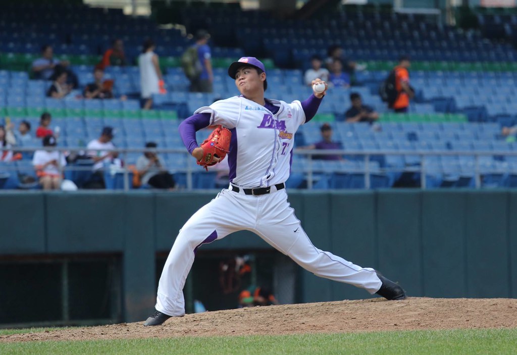 調整投球姿勢　林政賢獲單場MVP