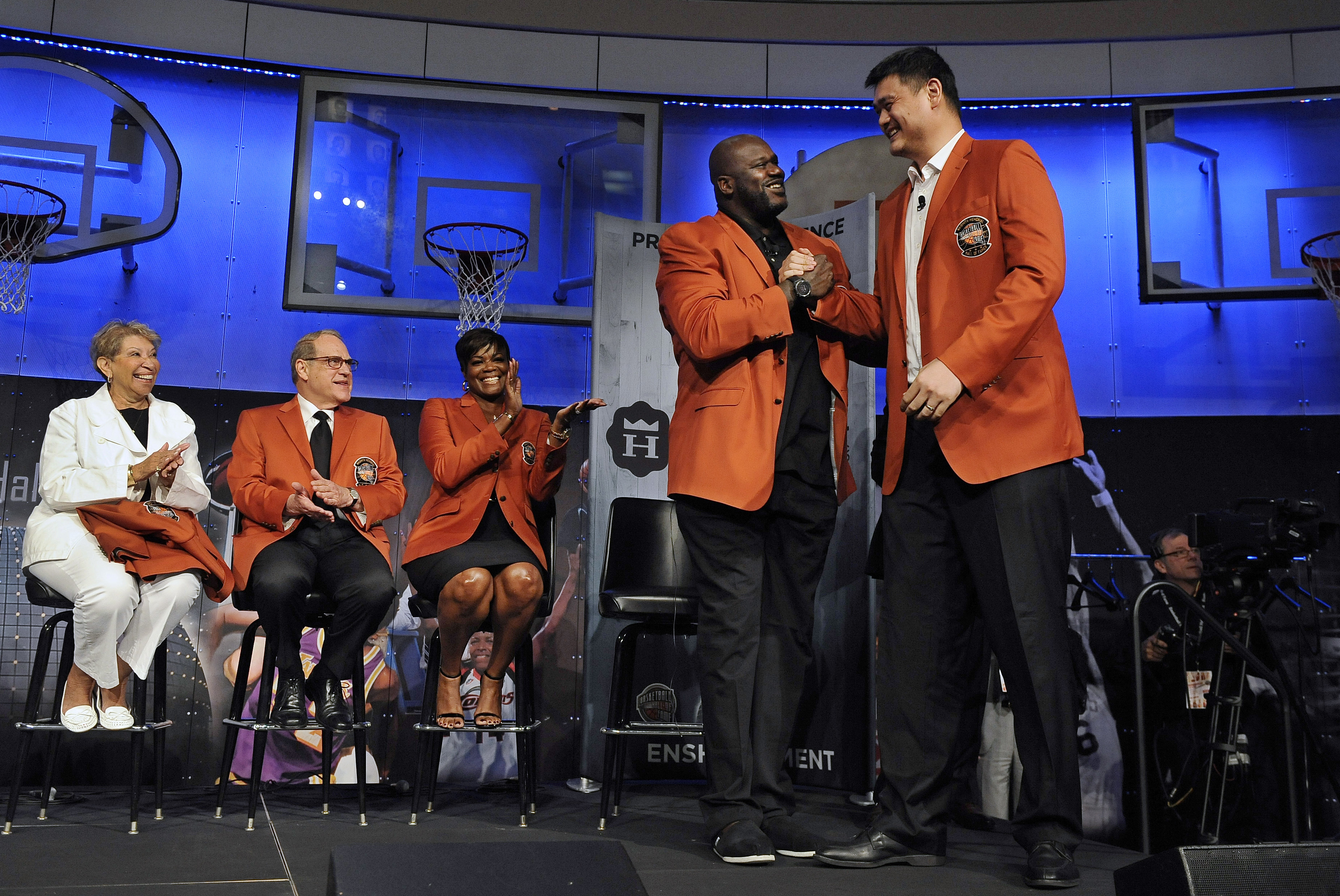 Shaq、Iverson、姚明　正式進入名人堂