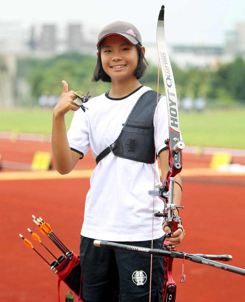 北一女首位射箭選手　蕭君柔就愛射箭帥