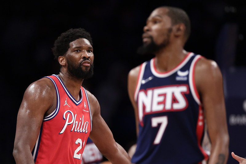 不怕KD復出Harden大三元　Joel Embiid率76人向籃網復仇
