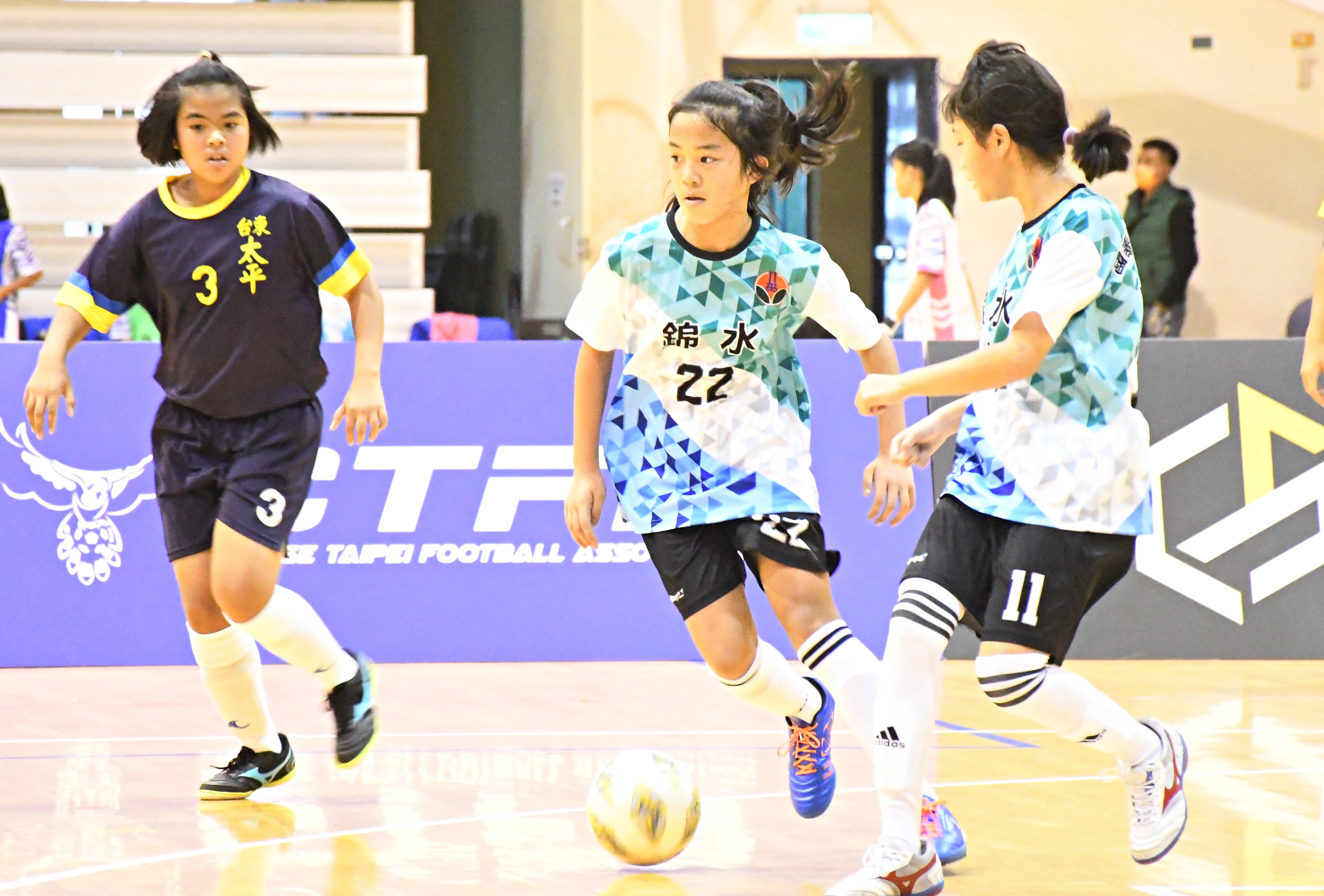 協會盃足球U13女子組　水里冠軍戰碰太平