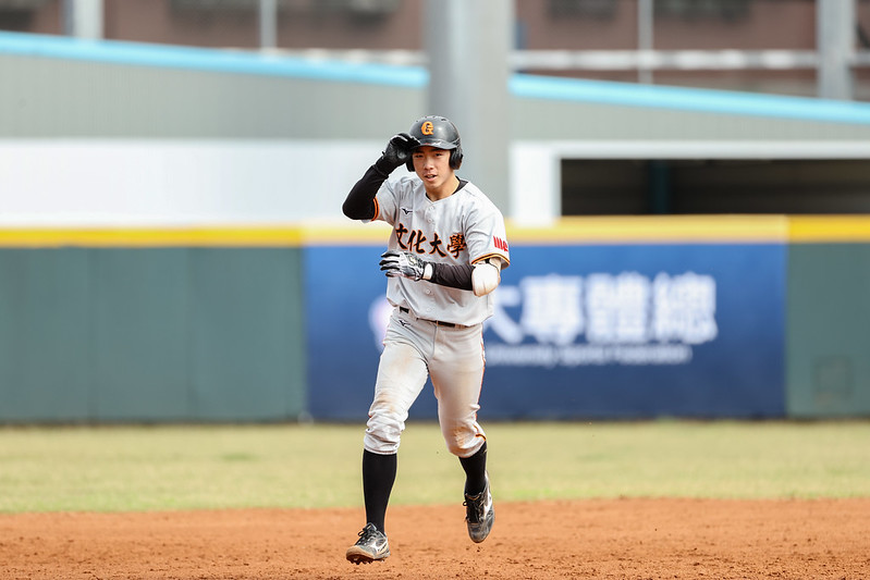 《大專棒球聯賽》大一奇兵楊祥禾轟3分砲　文化力克輔大奪季軍