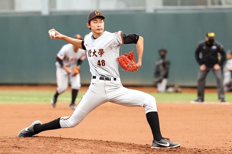 《大專棒球聯賽》空有203公分高安定感不足　林振瑋自評：控球沒好過