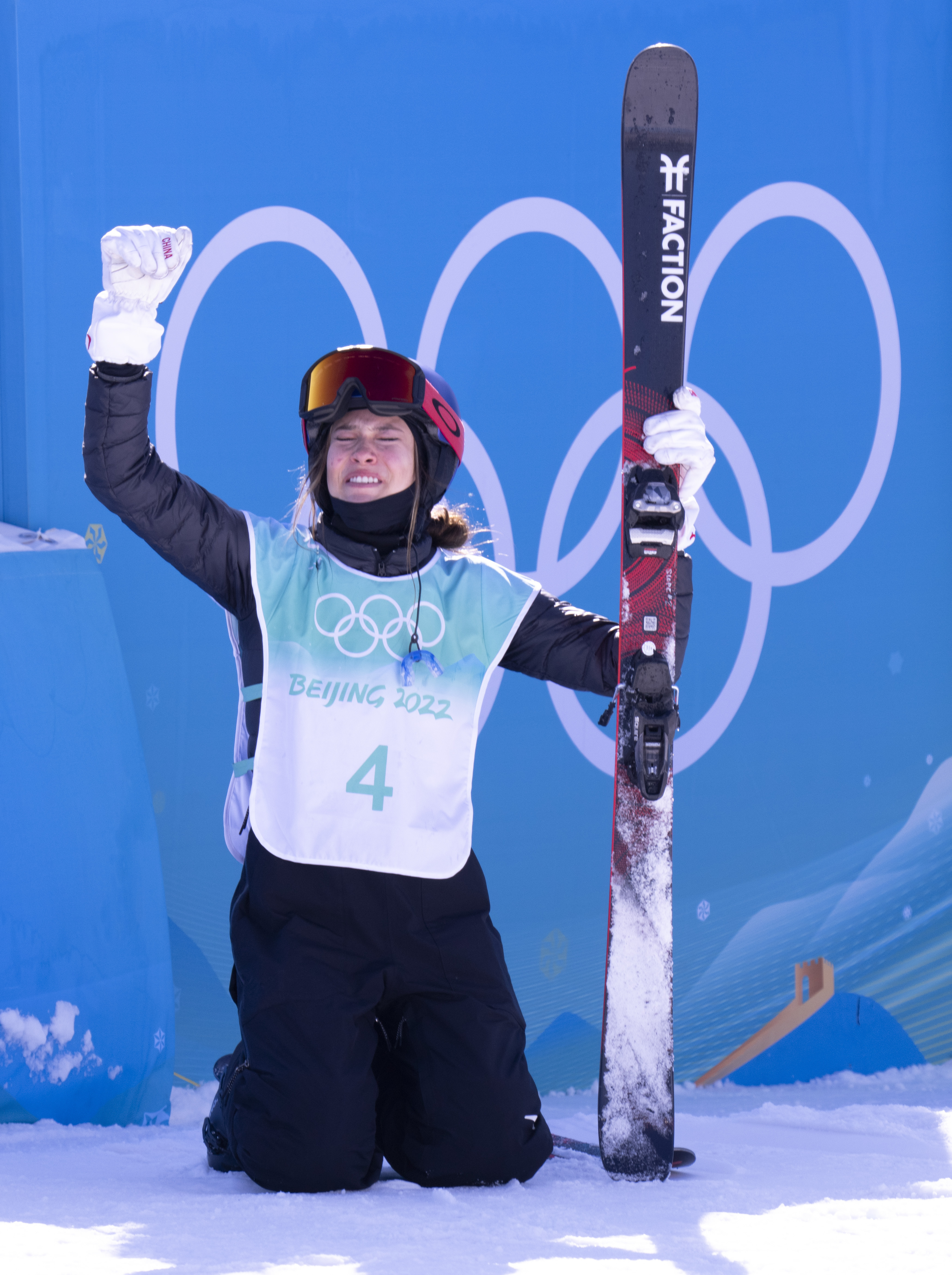 第2趟慘摔　混血甜心谷愛凌仍為中國再添銀 