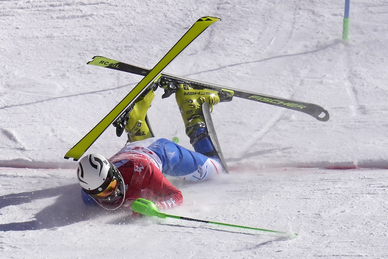 30年來首位冬奧男子高山滑雪參賽者　何秉睿遺憾未能完賽