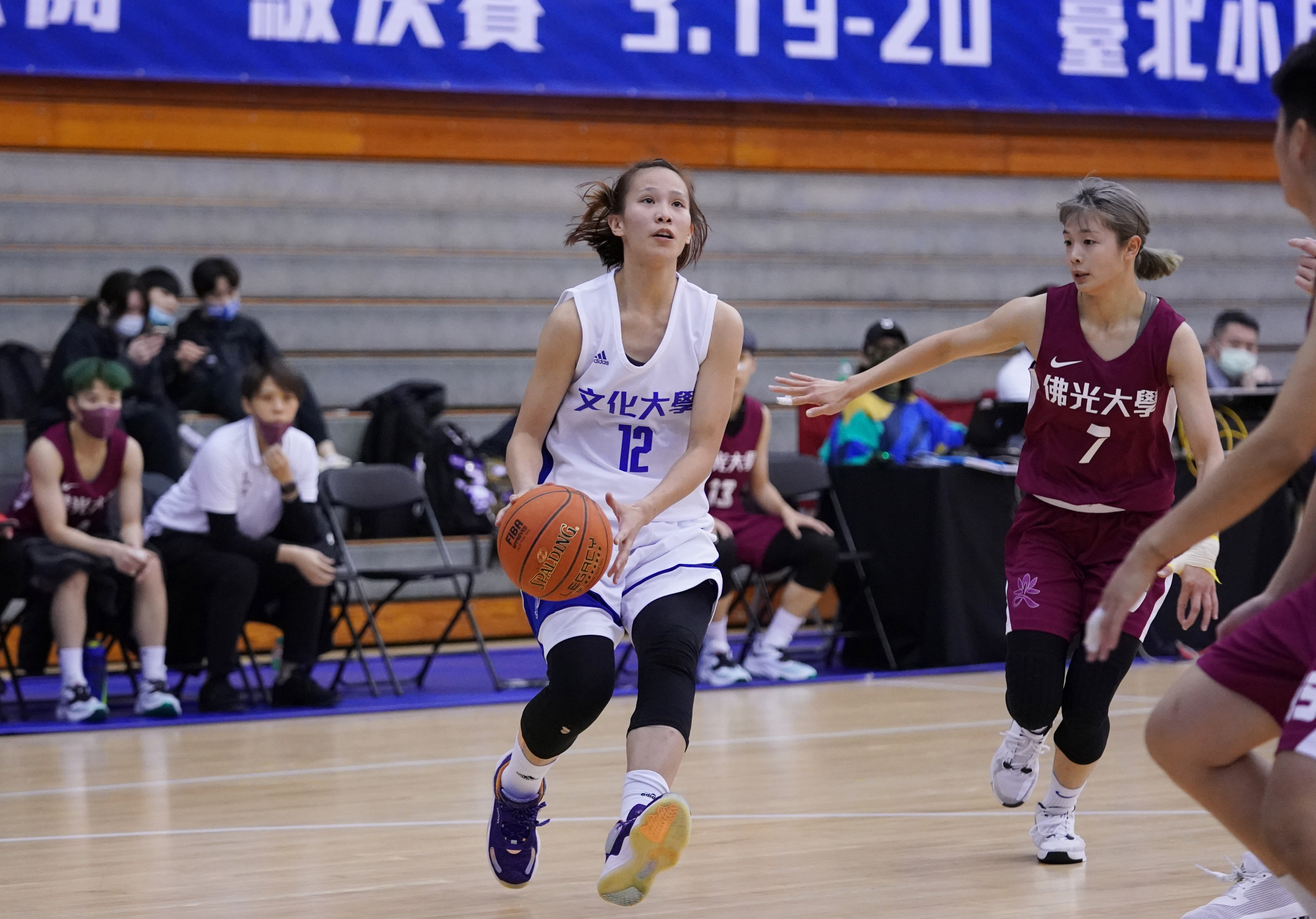 淡商學妹場邊加持　文化力挫佛光勝場開張 